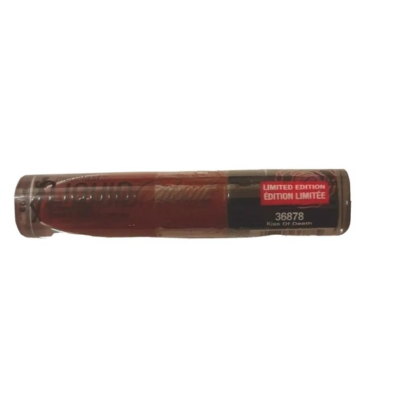 2/$15 Wet n Wild MegaLast Liquid Catsuit Matte Lipstick Kiss Of Death Limited - Picture 1 of 12